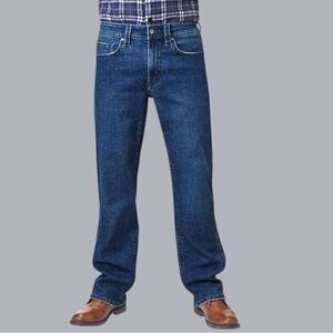 TK AXEL Slim Straight Denim Boot Men’s Jeans Sz 34x32